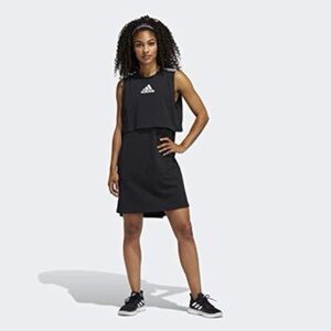 NWT!! Adidas Black Casual Mini Dress